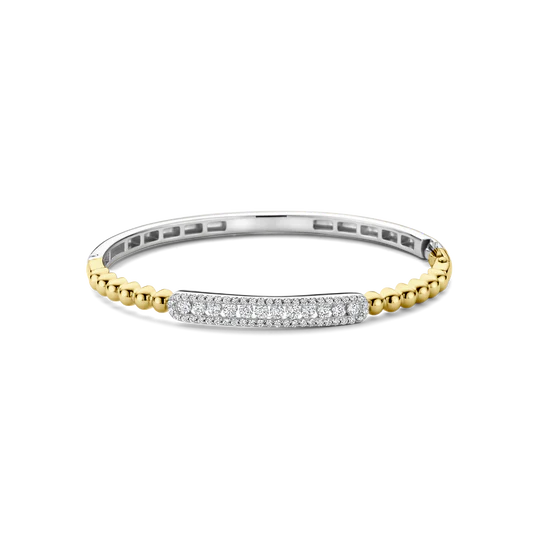 Bracciale bangle bicolor