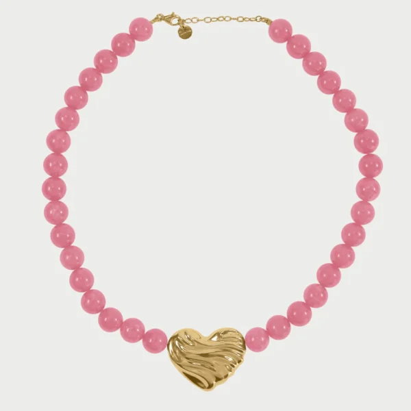 Girocollo Giada Rosa Cuore Bold