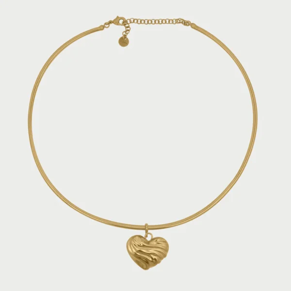 Girocollo Rigido Cuore Bold Small