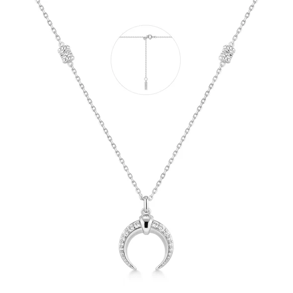 Collana Silver Reversible Horn