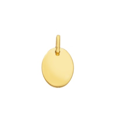 Pendente medaglia ovale midi