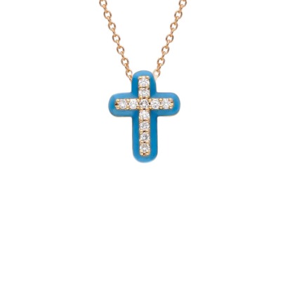 Collana Diamond Jewellery Religious Collection Croci e Medaglie