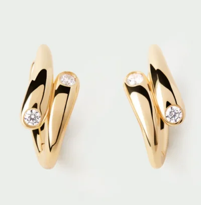 Orecchini a cerchio Caramelle