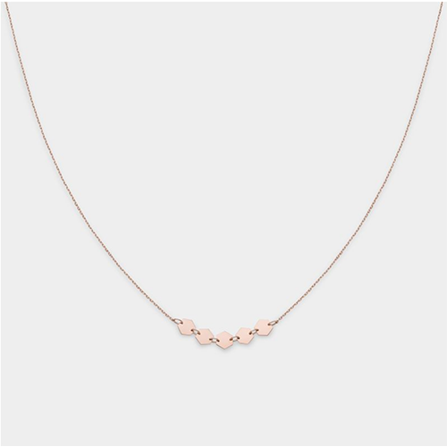 Collana Cluse Jewelry Essentielle esagoni Paci Gioielli