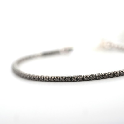 Bracciale Tennis diamanti black 173