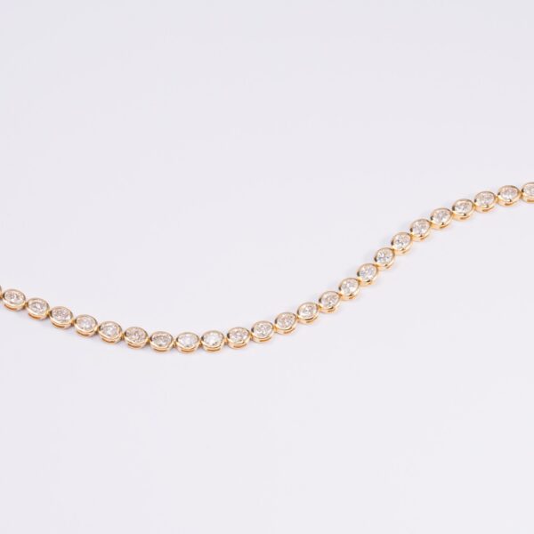 Bracciale Tennis Vega oval cut lab grown