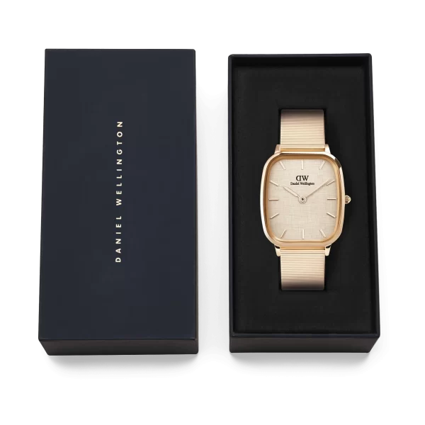 Orologio Marlon Wire Linen Rose Gold - immagine 6