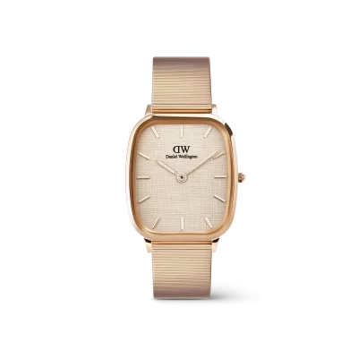 Orologio Marlon Wire Linen Rose Gold